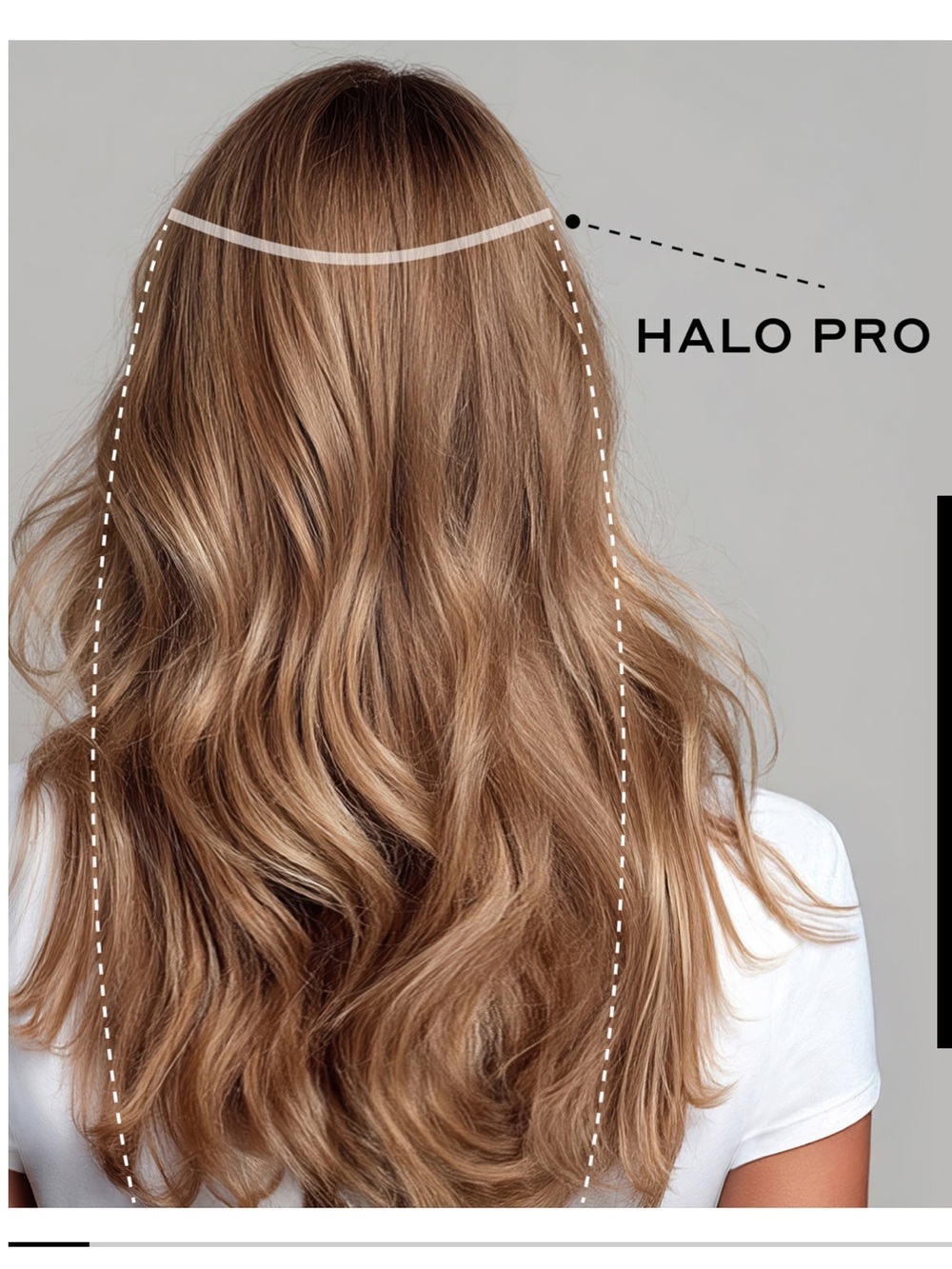 Bellami HALO PRO EXTENSIONS KIT, ASH BROWN #8 NATURAL